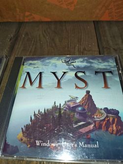 Myst PC Game CD-ROM Windows