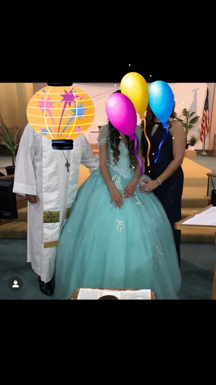 sweet 15 gown