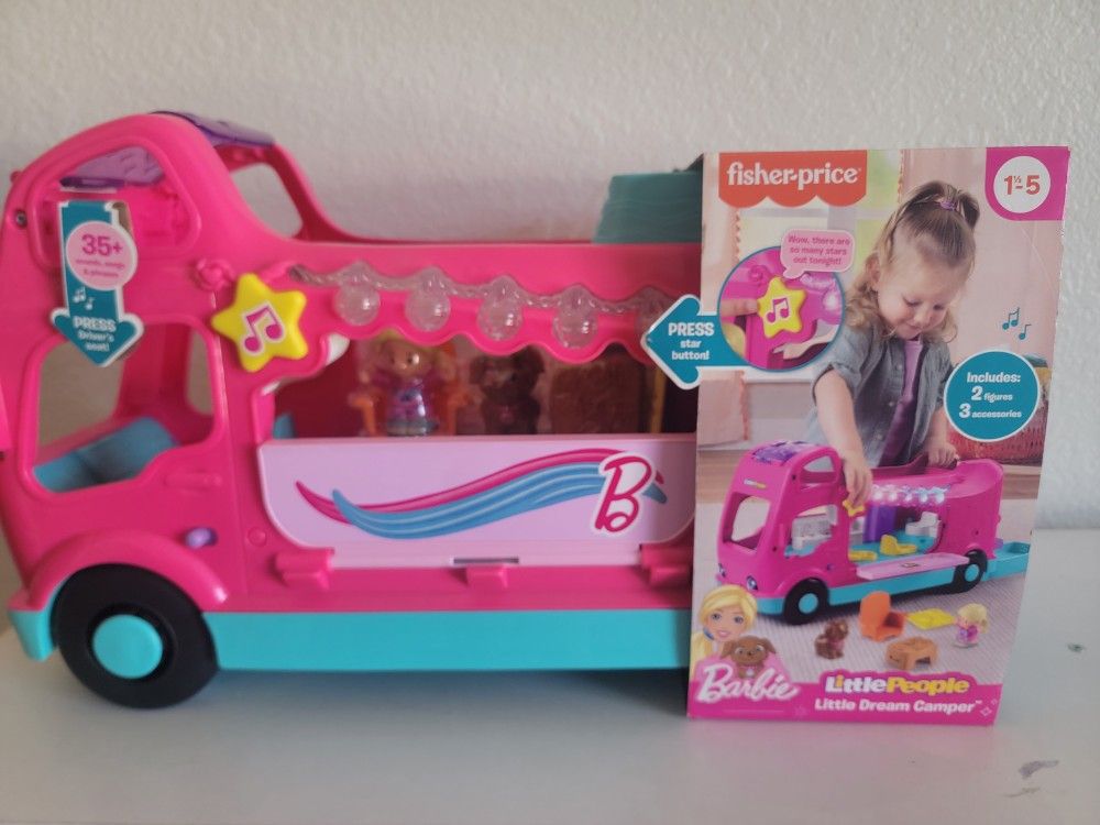 Fisher Price Barbie Little Dream Camper Toy