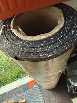 Commercial Rubber Gym Flooring Roll – 4’ x 50’ x 3/8”