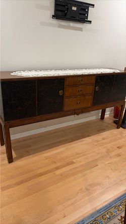 Seldens Wood Sideboard Buffet Cabinet with Drawers