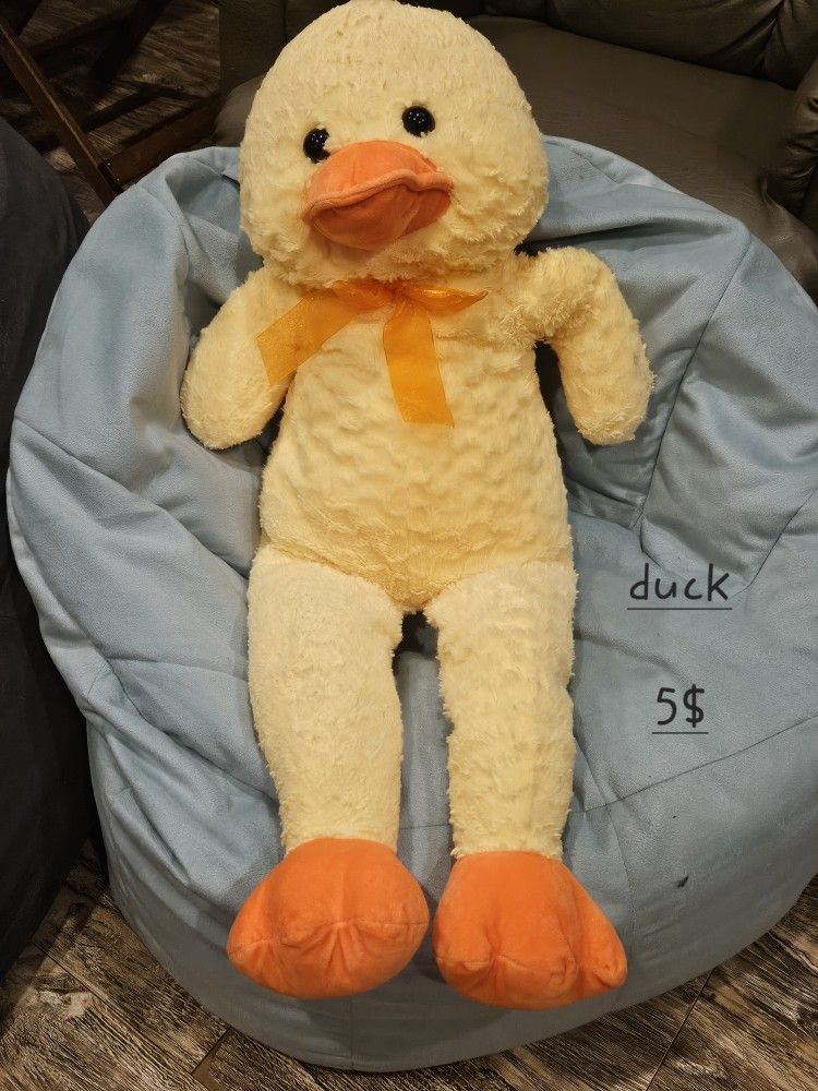 Large Yellow Duck Stuffy