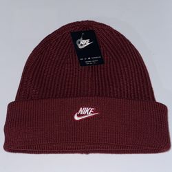 Crimson Red Unisex Nike Cuffed Beanie