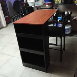 Tablet And Two Chairs