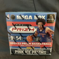 2021-2022 NBA Panini Prizm Mega Box (Lot Of 6)