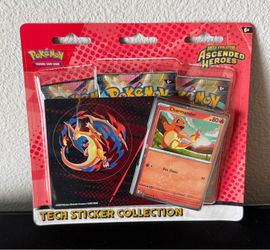 Pokemon Ascended Heroes Tech Sticker Collection - Charmander