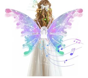 Electric fairy wings assembled