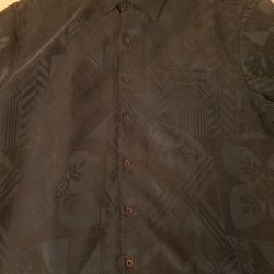 Islander Blue Dress Shirt By Quicksilver 