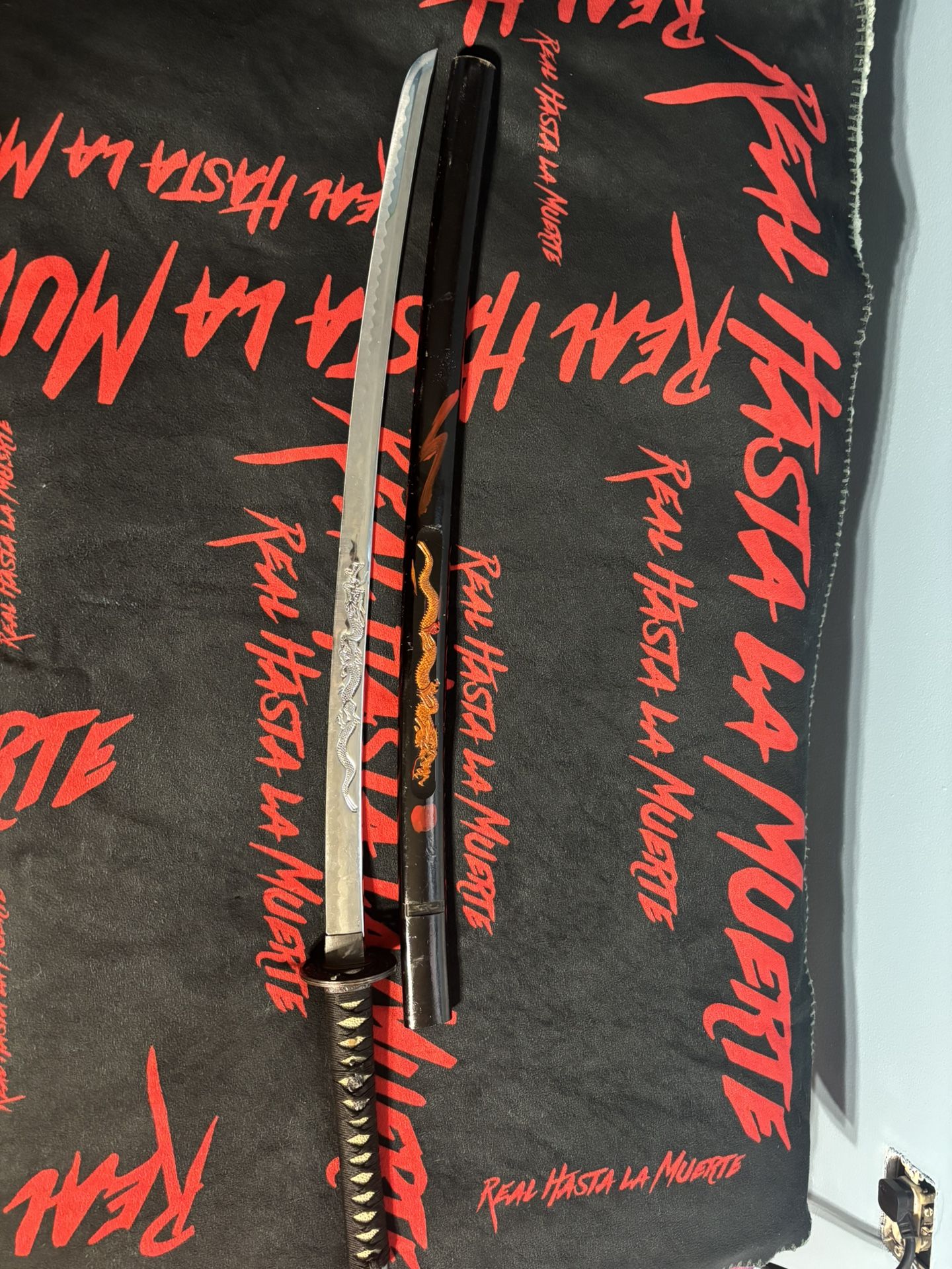Katana Dragon Not Sharpened