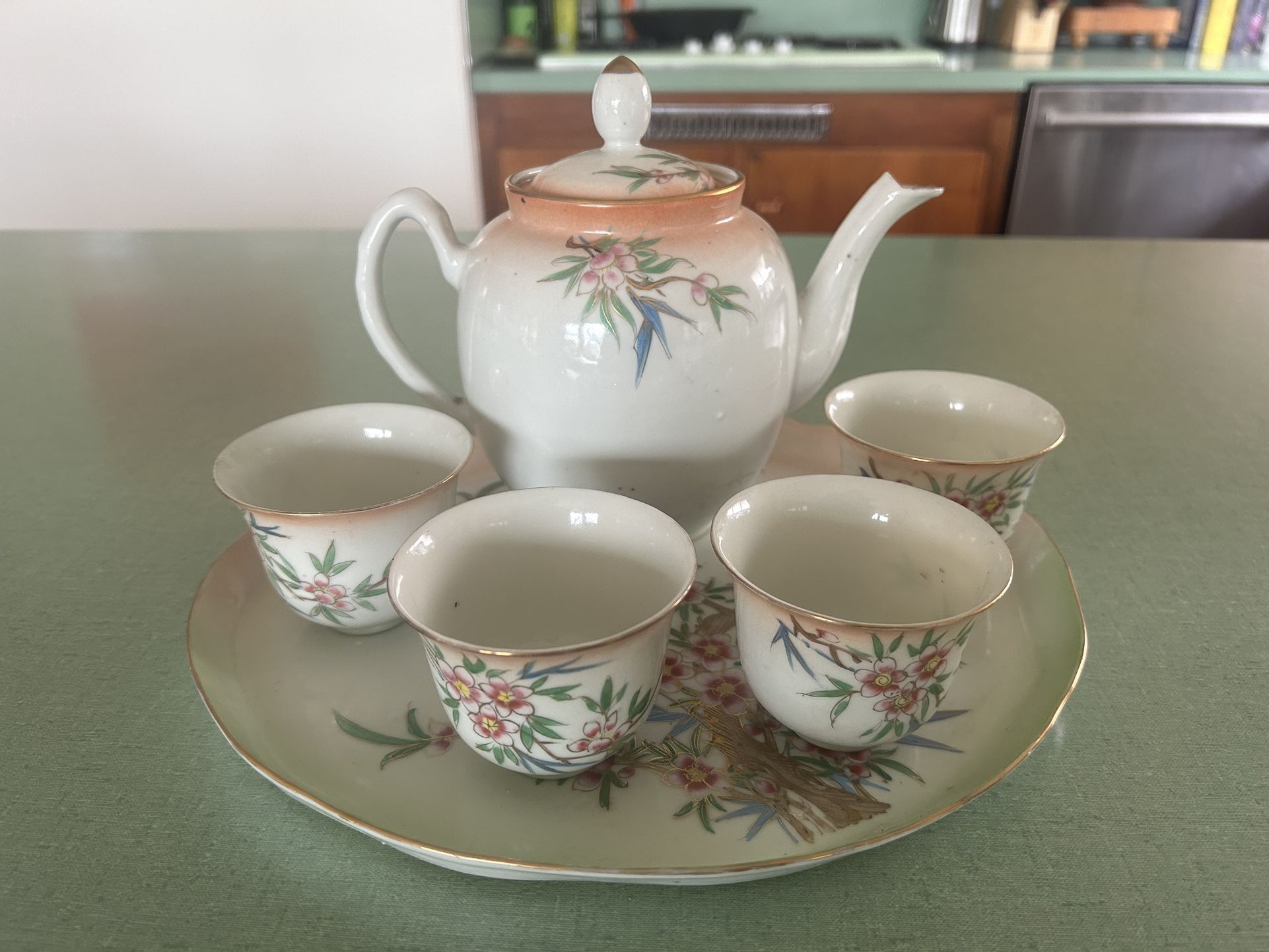 Antique Porcelain Chinese Tea Set