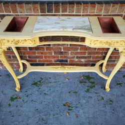 Ornate Entry Sofa Console Table 