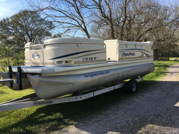 22ft Aqua Patio pontoon boat. for Sale in Pearland, TX ...