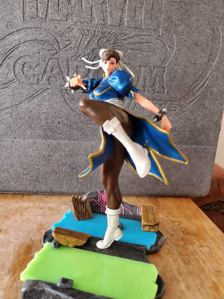 8" Chung li street fighter statue collectable