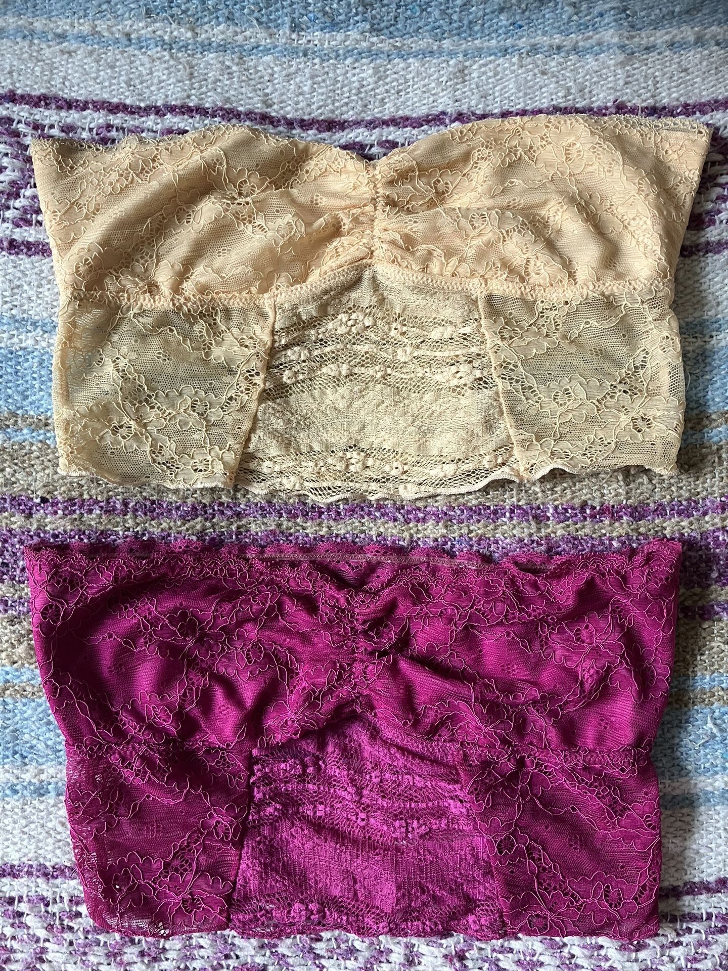 Free People Lace Bandeau Set