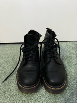 Dr. Martens 101 Made in England Black Leather Boots UK 5 / US Women’s 7 Men’s 6