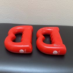 Pair Of Bally Total Fitness 5 lb. Hand Weights
