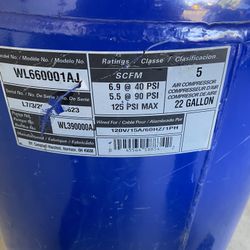 22 Gallon Air Compressor