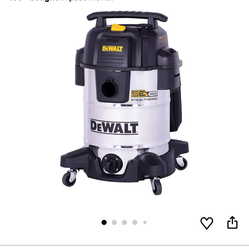 DEWALT 10 Gallon STEALTHSONIC Wet and Dry Shop Vacuum, Ultra Quiet Heavy Duty With Attachments, Powerful Outdoor Vac for Car, Garage, Workshop, Jobsit