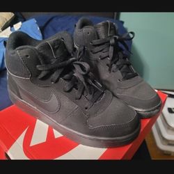 Nike Court Mid Black 6Y