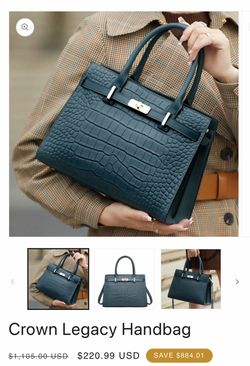 Crown Legacy Handbag