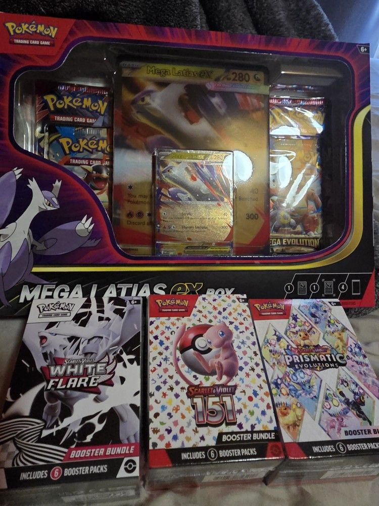 Pokemon Cards Bundle And Box