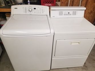 Washer and dryer