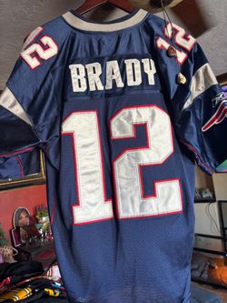 Tom Brady #12 New England Patriots Reebok Jersey