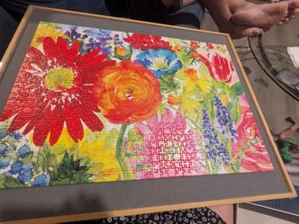 1000 pc Ravensburger puzzle