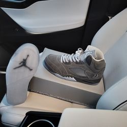 Jordan 5 wolf grey Men size 11