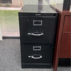 2 Drawer Filing Cabinet 