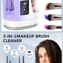 Electric makeup brush cleaner !!