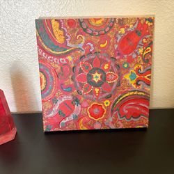 Boho Abstract Canvas Art