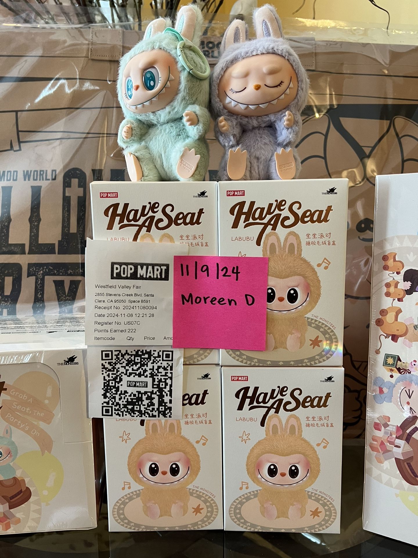 Authentic POP Mart Labubu Have A Seat Series: Whole Set Or Single Set