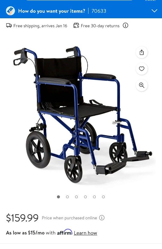 Lightweight Wheelchair