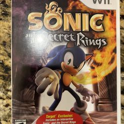 Sonic And The Secret rings Wii Game