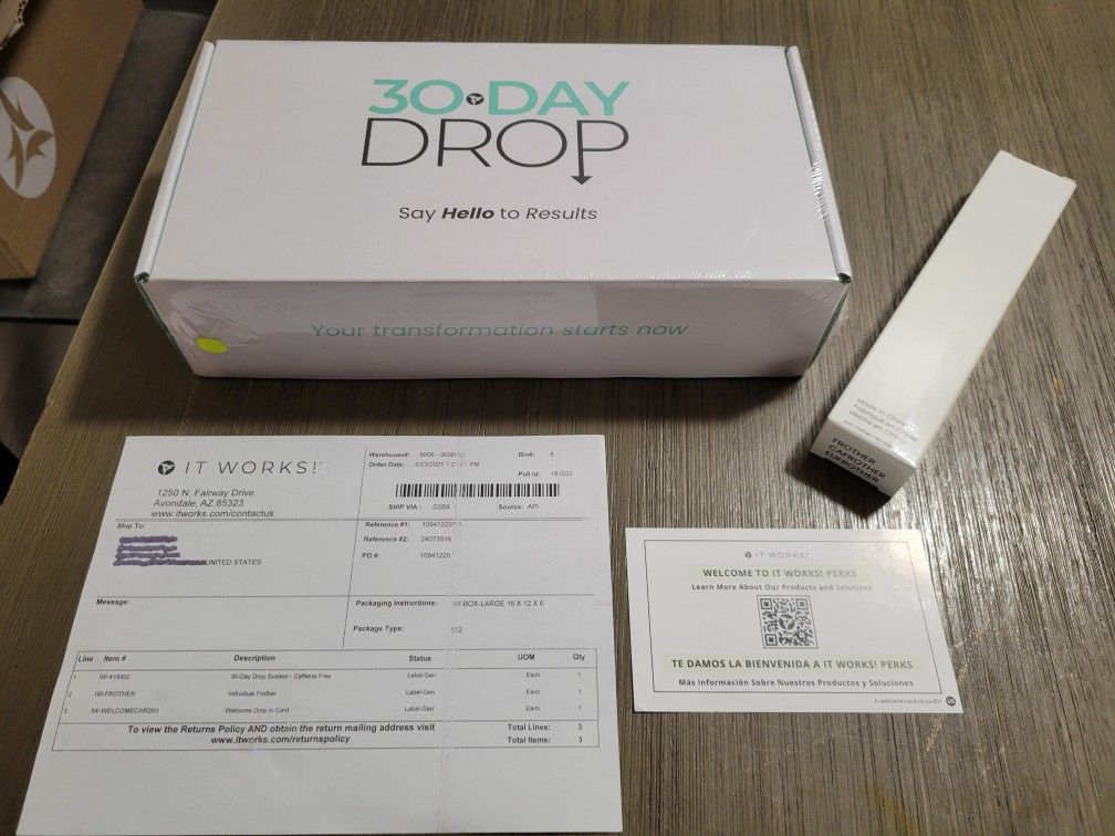 30-Day Drop System 