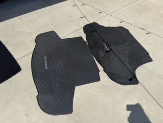 24 Lexus es 350 trunk floor mate