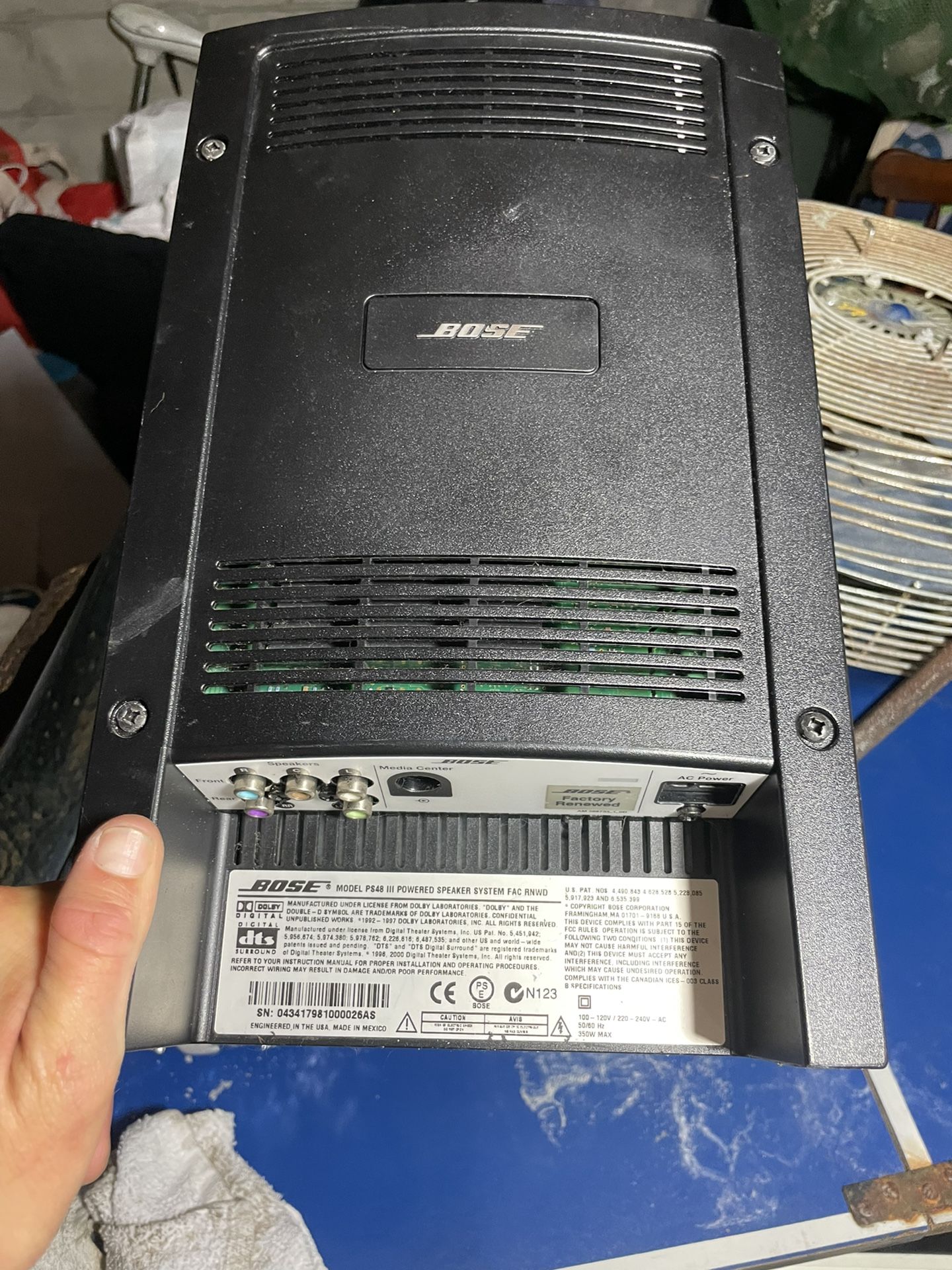 Bose PS48 Iii Powered Speaker System