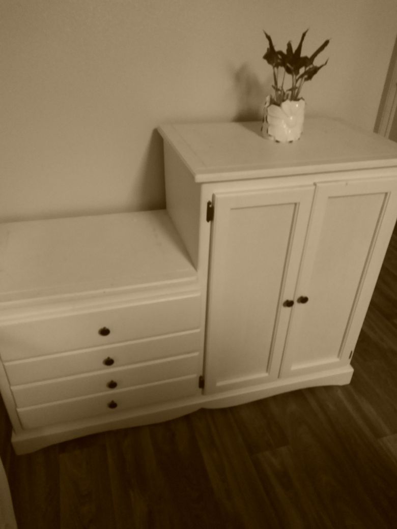 Beautiful, one of a kind dresser and armoire