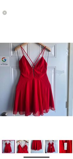 Bebe mini skater dress