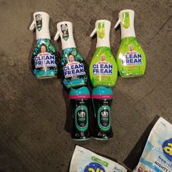 Clean Freak Multi-purpose Cleaner And Downy Unstoppable Beads