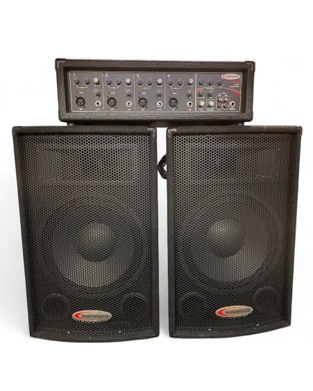 Pa Sound System With 2 Speakers 