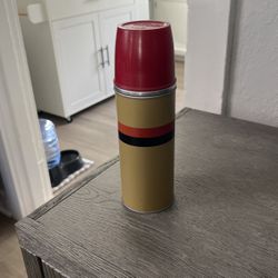 Antique Original Aluminum Thermos