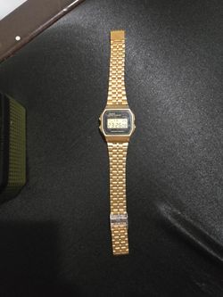 Casio Gold Digital Wristwatch