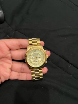 gold micheal kors watch