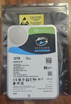 12TB SkyhawkAI Hard Drive
