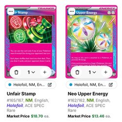 Neo Upper Energy / Unfair Stamp