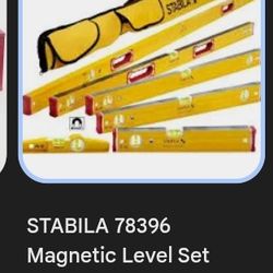 Stabila magnetic level set