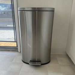 Tall Trash Can