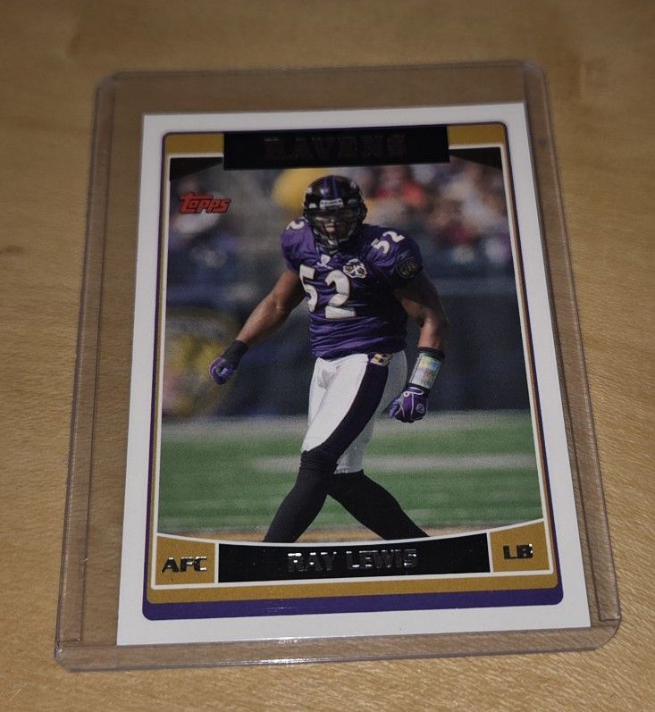 2006 Topps #163 Ray Lewis Baltimore Ravens